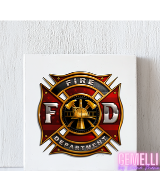 Fire Fighter Ceramic Mug, Bold and Vibrant Design, Great for Enjoying Your Favorite Beverages, Ideal Gift for Firefighting Fans