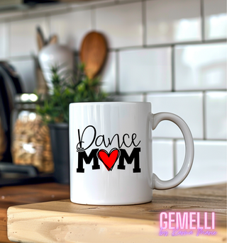 Dance Mom Coffee Cup, Fun Ceramic Mug for Dance Lovers, Perfect for Enjoying Your Morning Brew, Unique Gift for Dance Moms, Mother's Day Gift