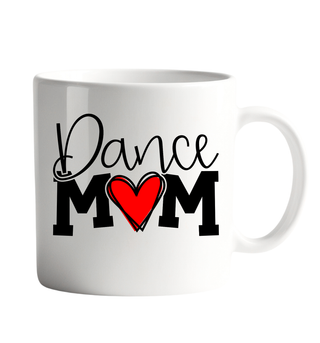 Dance Mom Coffee Cup, Fun Ceramic Mug for Dance Lovers, Perfect for Enjoying Your Morning Brew, Unique Gift for Dance Moms, Mother's Day Gift