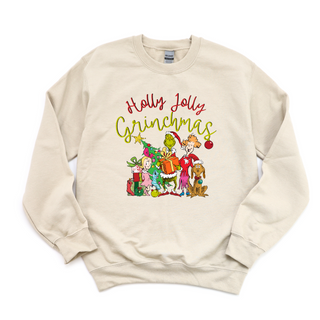 Holly Jolly Grinchmas Sweatshirt