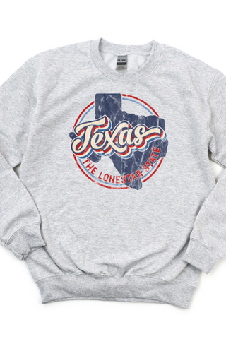 Gemelli's, "Texas Lone Star State" Sweatshirt