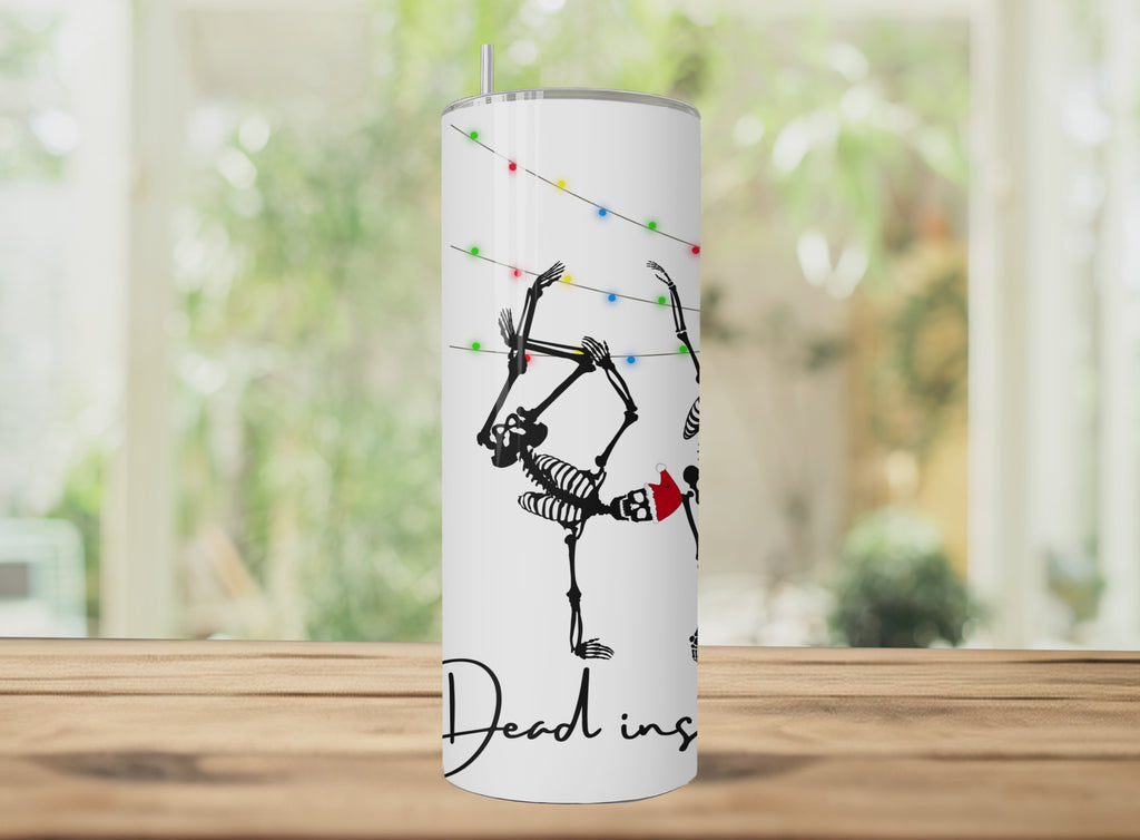 Christmas Gifts - Funny Christmas Tumbler, Dead Inside but Jolly AF Tumbler  38002